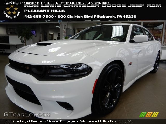 2019 Dodge Charger R/T Scat Pack in White Knuckle