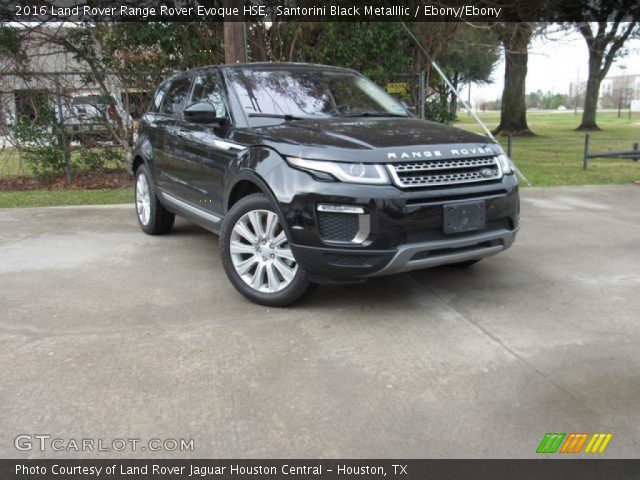 2016 Land Rover Range Rover Evoque HSE in Santorini Black Metalllic