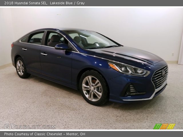 2018 Hyundai Sonata SEL in Lakeside Blue