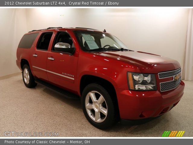 2012 Chevrolet Suburban LTZ 4x4 in Crystal Red Tintcoat