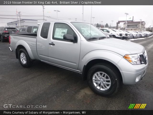 2019 Nissan Frontier SV King Cab 4x4 in Brilliant Silver