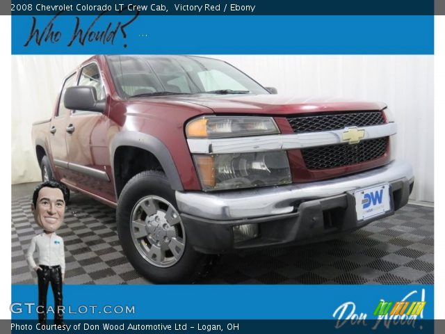 2008 Chevrolet Colorado LT Crew Cab in Victory Red