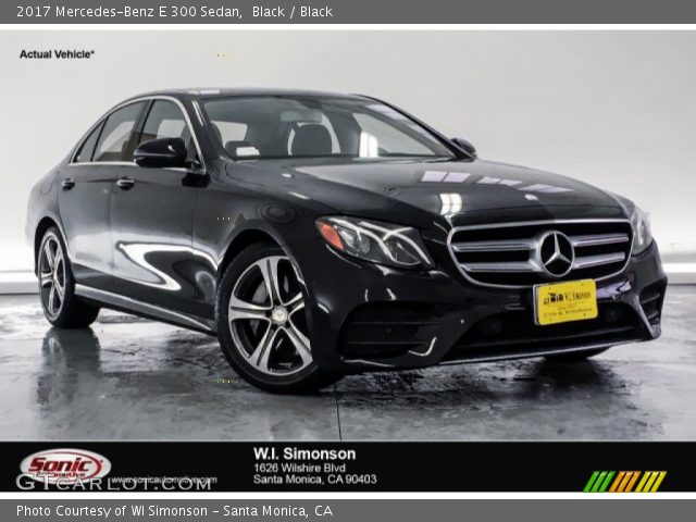 2017 Mercedes-Benz E 300 Sedan in Black