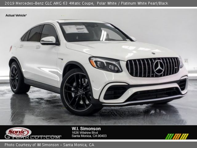 2019 Mercedes-Benz GLC AMG 63 4Matic Coupe in Polar White