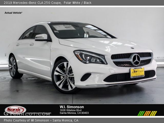 2019 Mercedes-Benz CLA 250 Coupe in Polar White