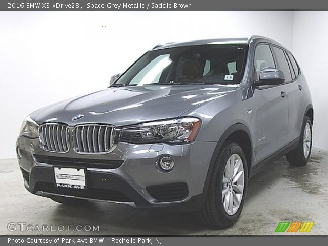 2016 BMW X3 xDrive28i in Space Grey Metallic