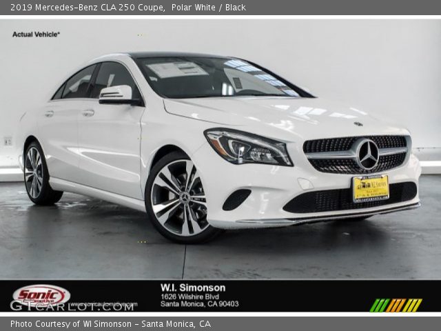 2019 Mercedes-Benz CLA 250 Coupe in Polar White