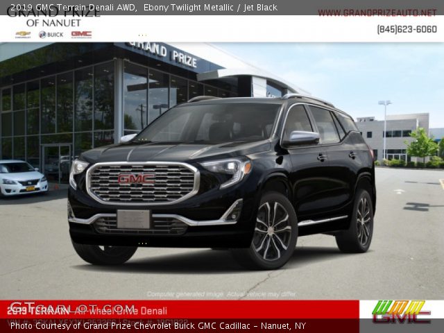 2019 GMC Terrain Denali AWD in Ebony Twilight Metallic