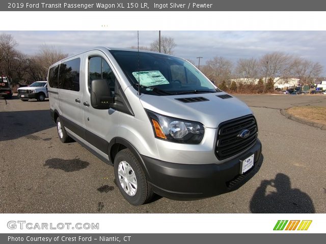 2019 Ford Transit Passenger Wagon XL 150 LR in Ingot Silver
