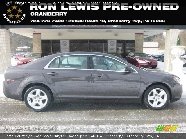 2012 Chevrolet Malibu LS in Taupe Gray Metallic