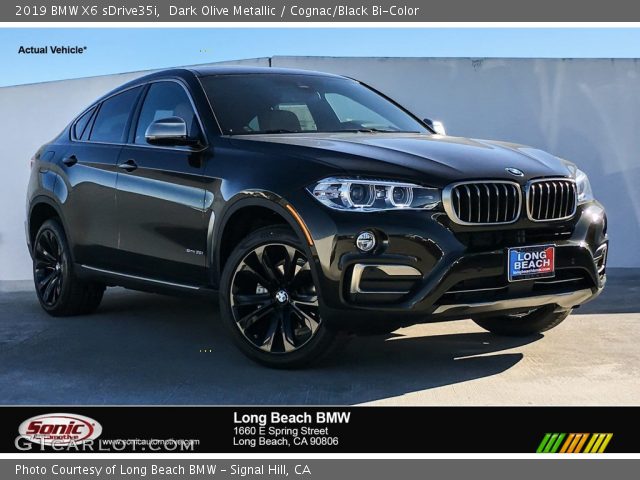 2019 BMW X6 sDrive35i in Dark Olive Metallic