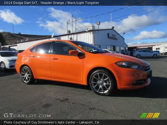 2014 Dodge Dart SXT in Header Orange