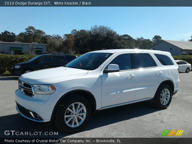 2019 Dodge Durango SXT in White Knuckle