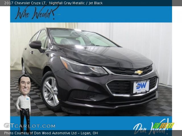 2017 Chevrolet Cruze LT in Nightfall Gray Metallic