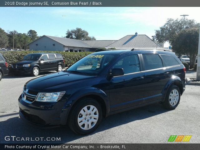 2018 Dodge Journey SE in Contusion Blue Pearl