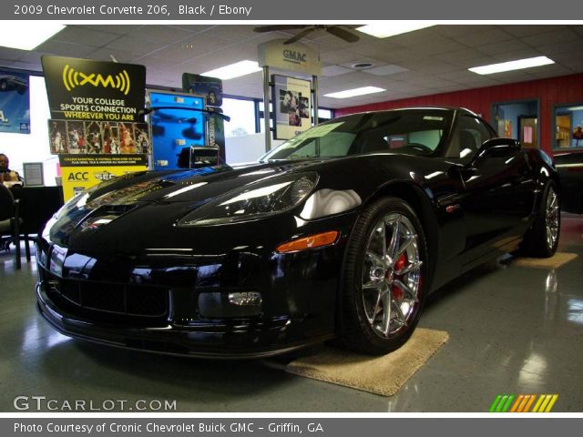 2009 Chevrolet Corvette Z06 in Black