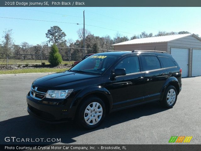 2018 Dodge Journey SE in Pitch Black