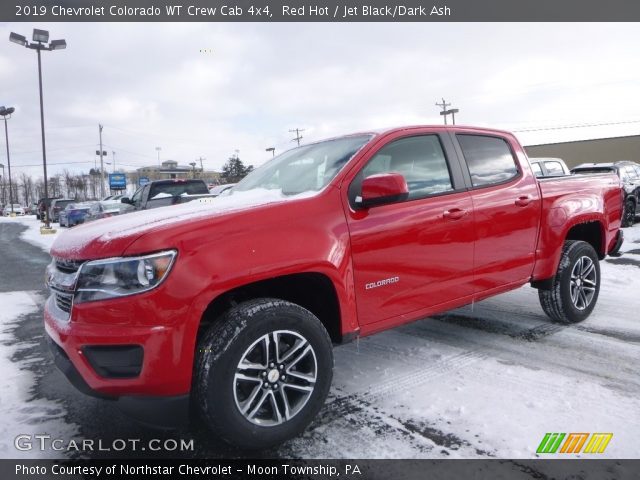 2019 Chevrolet Colorado WT Crew Cab 4x4 in Red Hot