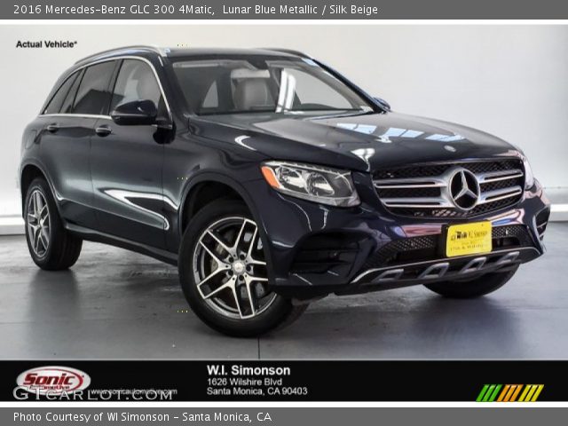 2016 Mercedes-Benz GLC 300 4Matic in Lunar Blue Metallic
