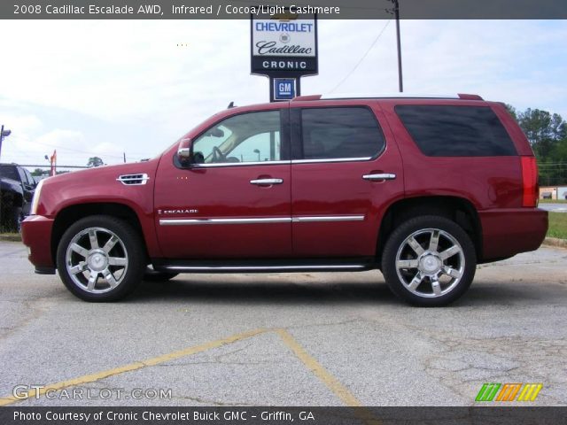 2008 Cadillac Escalade AWD in Infrared