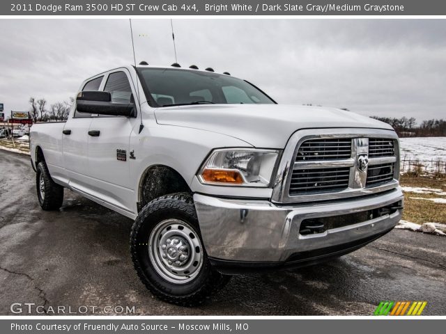 2011 Dodge Ram 3500 HD ST Crew Cab 4x4 in Bright White