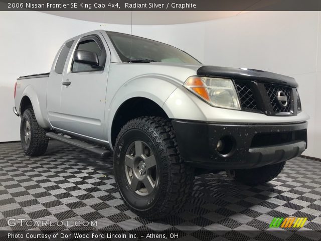 2006 Nissan Frontier SE King Cab 4x4 in Radiant Silver
