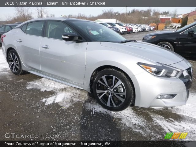2018 Nissan Maxima Platinum in Brilliant Silver