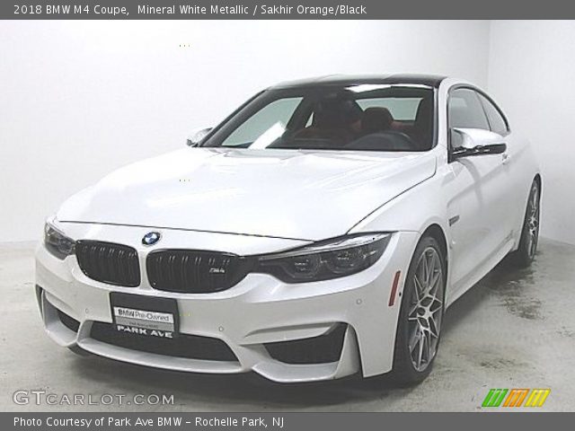 2018 BMW M4 Coupe in Mineral White Metallic