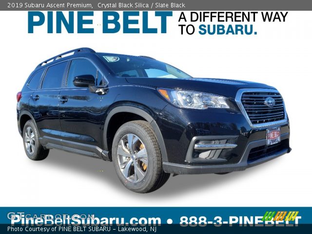 2019 Subaru Ascent Premium in Crystal Black Silica