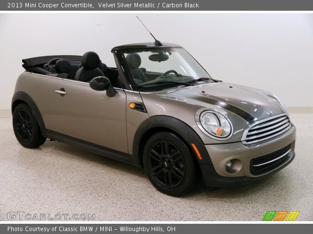 2013 Mini Cooper Convertible in Velvet Silver Metallic