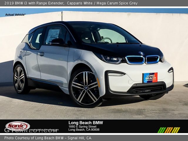 2019 BMW i3 with Range Extender in Capparis White