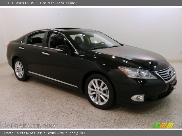 2011 Lexus ES 350 in Obsidian Black