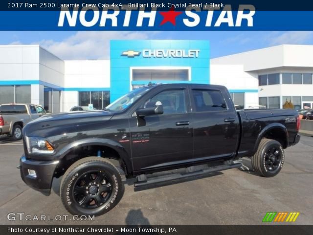 2017 Ram 2500 Laramie Crew Cab 4x4 in Brilliant Black Crystal Pearl