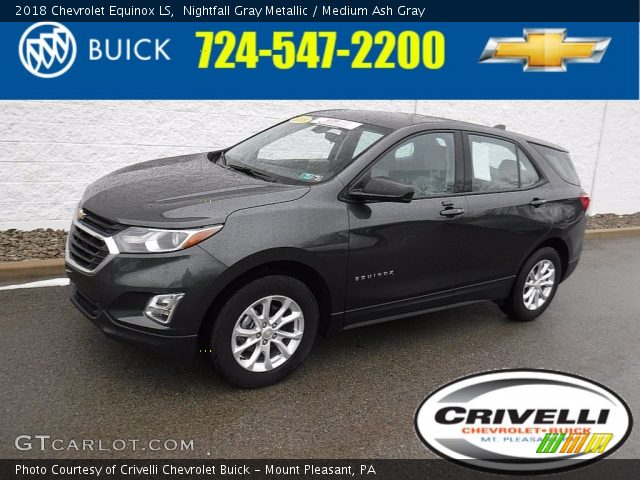 2018 Chevrolet Equinox LS in Nightfall Gray Metallic