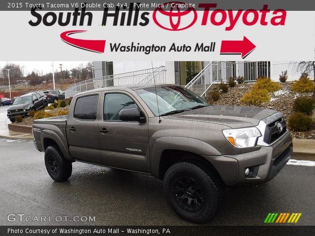 2015 Toyota Tacoma V6 Double Cab 4x4 in Pyrite Mica