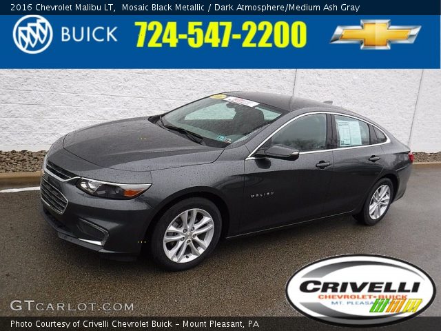 2016 Chevrolet Malibu LT in Mosaic Black Metallic