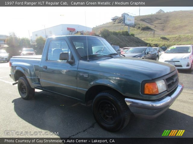 1997 Ford Ranger XLT Regular Cab in Cayman Green Metallic