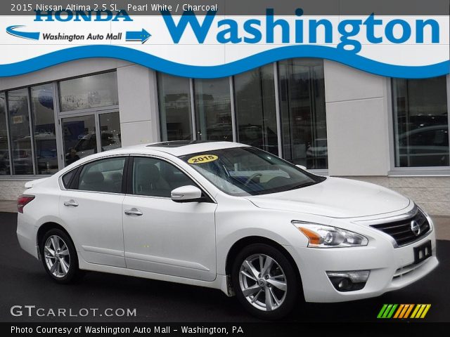 2015 Nissan Altima 2.5 SL in Pearl White