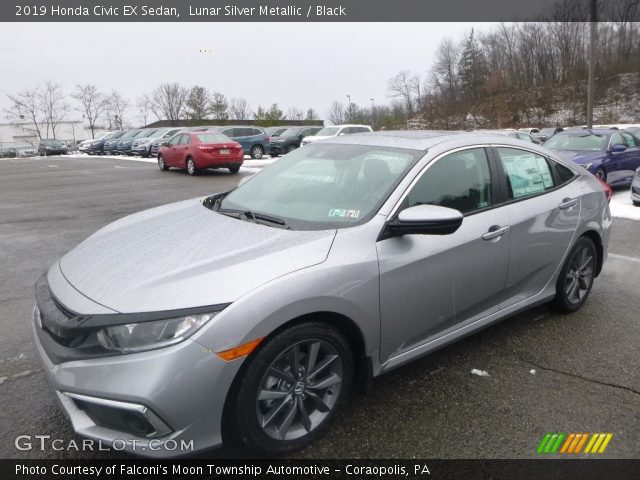 2019 Honda Civic EX Sedan in Lunar Silver Metallic