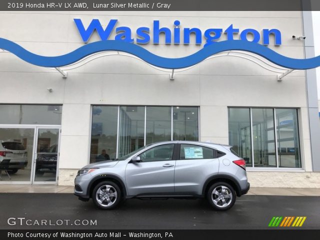 2019 Honda HR-V LX AWD in Lunar Silver Metallic