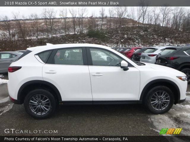 2018 Mazda CX-5 Sport AWD in Snowflake White Pearl Mica