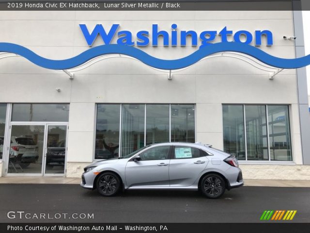 2019 Honda Civic EX Hatchback in Lunar Silver Metallic