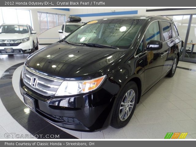 2012 Honda Odyssey EX-L in Crystal Black Pearl