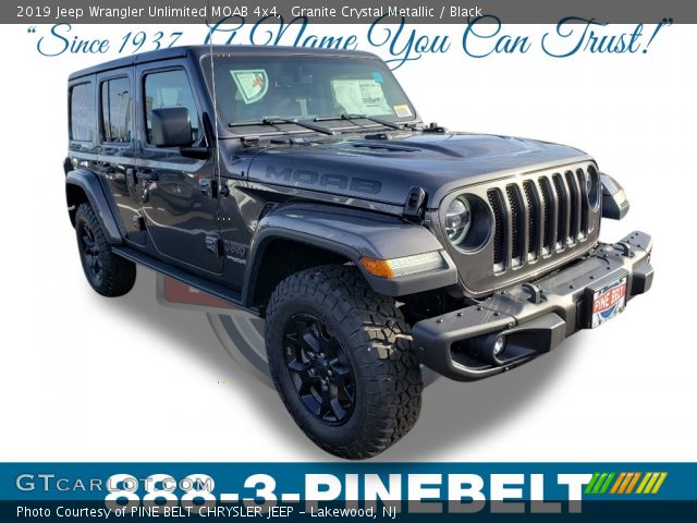 2019 Jeep Wrangler Unlimited MOAB 4x4 in Granite Crystal Metallic