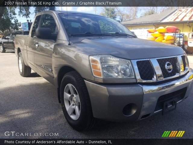 2007 Nissan Titan SE King Cab in Granite