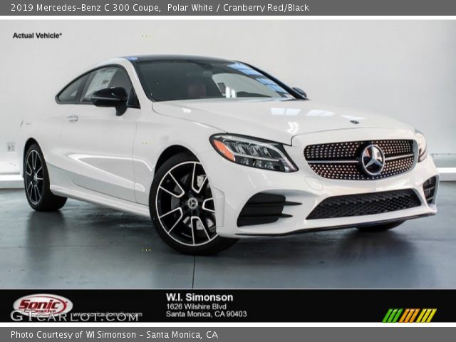 2019 Mercedes-Benz C 300 Coupe in Polar White