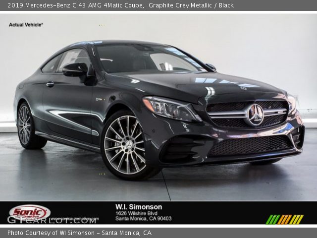 2019 Mercedes-Benz C 43 AMG 4Matic Coupe in Graphite Grey Metallic