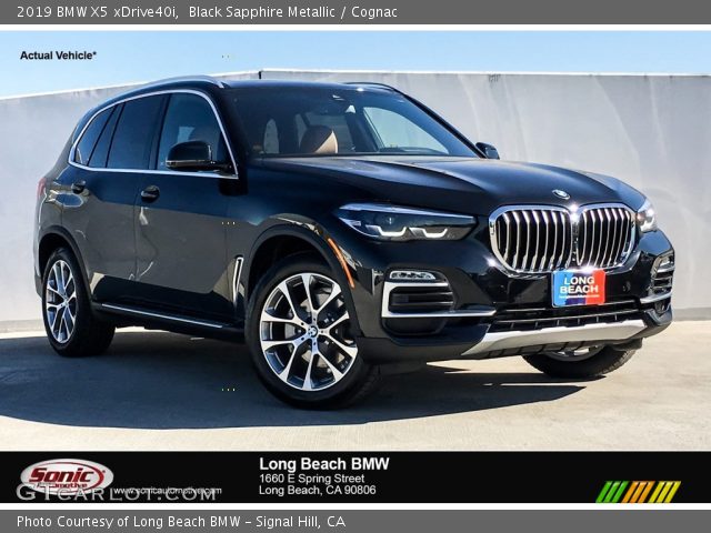 2019 BMW X5 xDrive40i in Black Sapphire Metallic