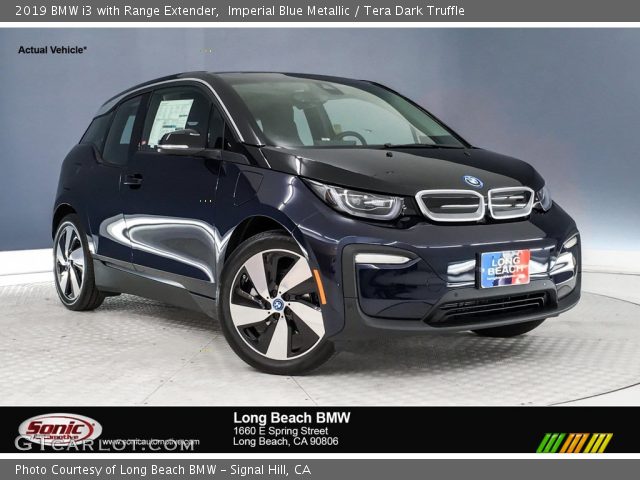2019 BMW i3 with Range Extender in Imperial Blue Metallic