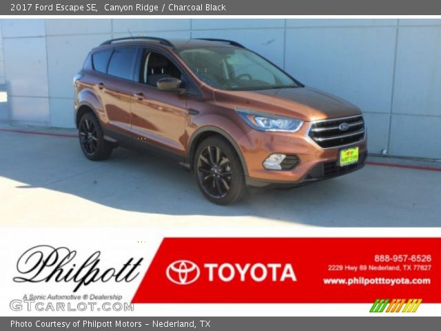 2017 Ford Escape SE in Canyon Ridge